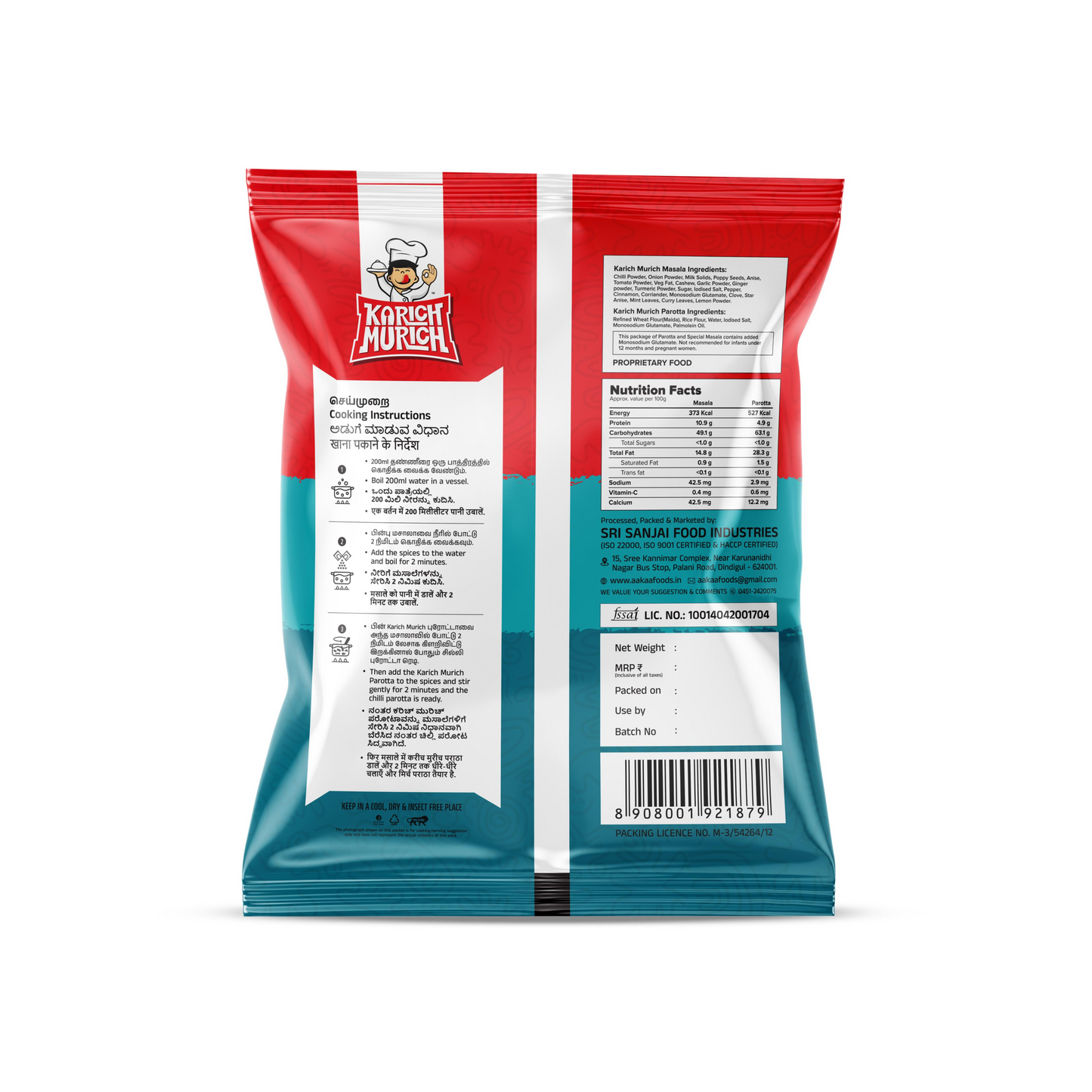 Karich Murich - Chilli Parotta