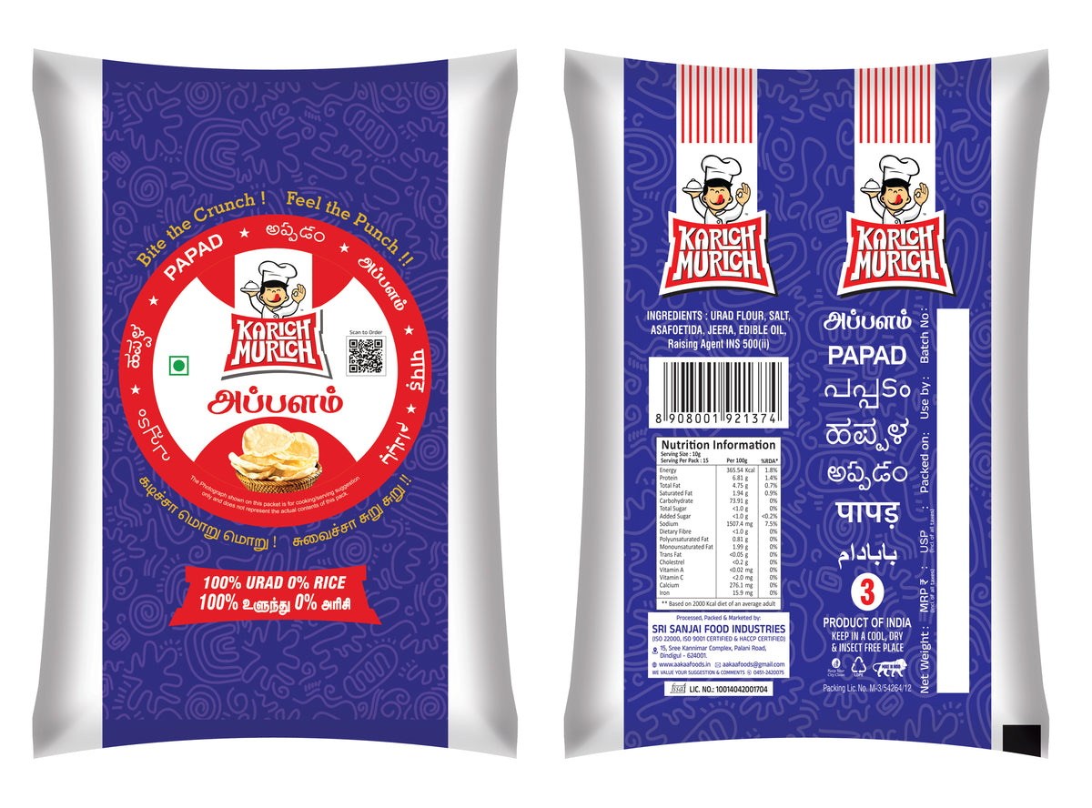 Karich Murich _ Appalam