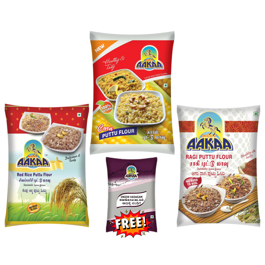 Combo 8: Nutri Puttu Flour Trio